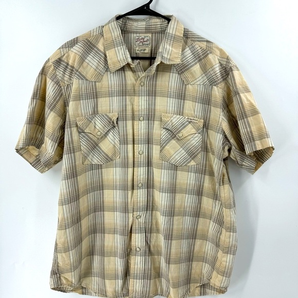 Lucky Brand ShortSleeve Button Down Shirt - Picture 1 of 8